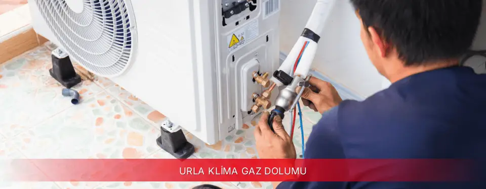 Urla İlçemi Mitsubishi Electric Klima Gaz Dolumu